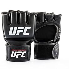 a296 UFC オフィシャルファイトグローブ　黒　ブラック　オープンフィンガー Amazon | UFC ユーエフシー オフィシャルファイトグローブ BLACK