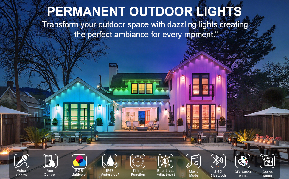 govee permanent outdoor lights