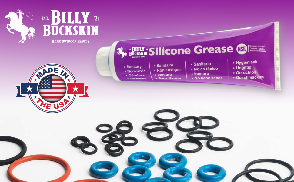 SiliconeWhiz Grease 1 oz Tube Billy Buckskin Co. Food
