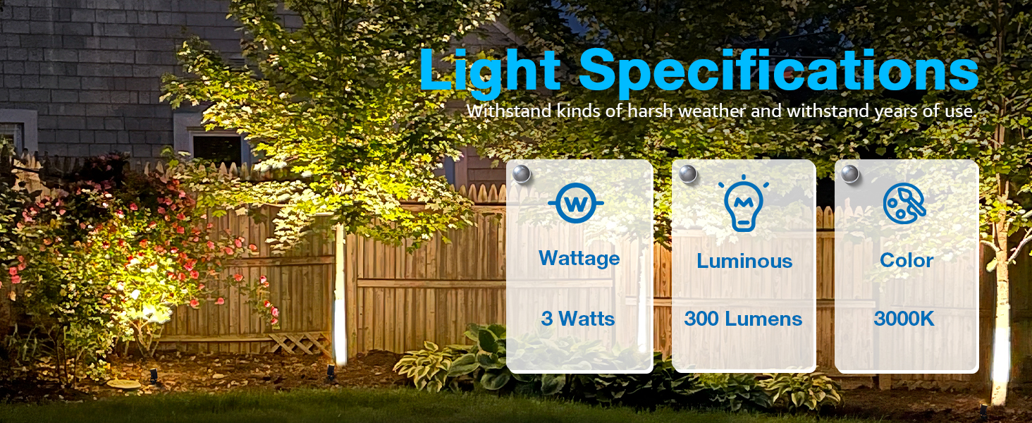outdoor lanscape spotlight
