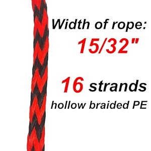 Water ski rope, words