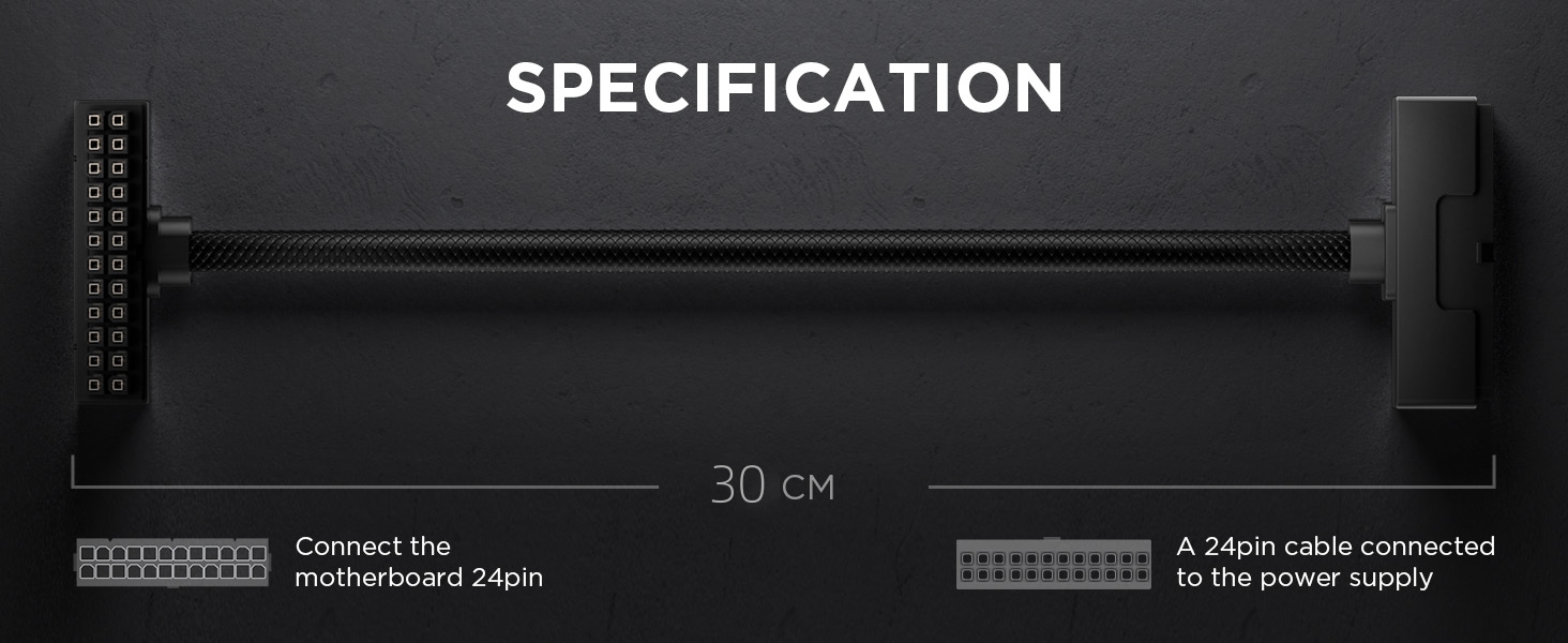 HYDURS-24PIN EXTENSION CABLE