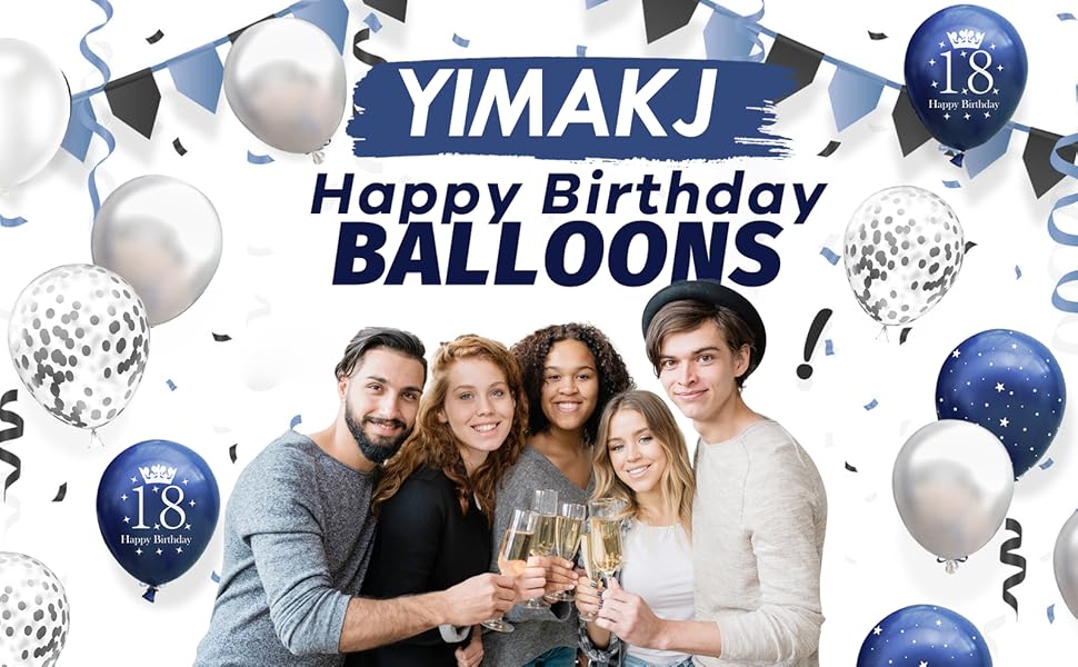 YIMAKJ Palloncini 30 Anni Compleanno, Decorazioni 30 anni