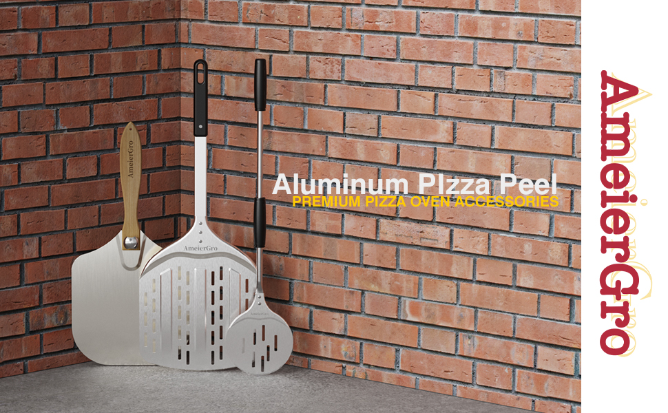 Adjustable long handle pizza spatula, Pizza paddle