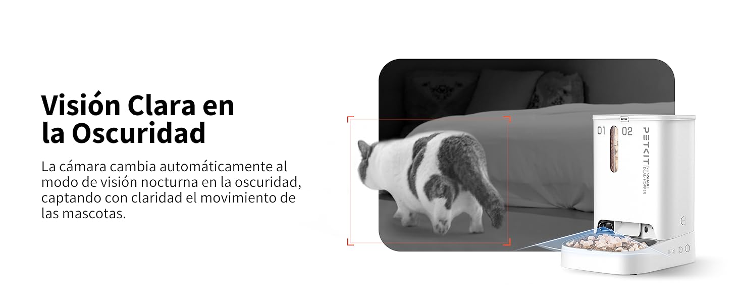 PETKIT Comedero Gato Automatico con Cámara