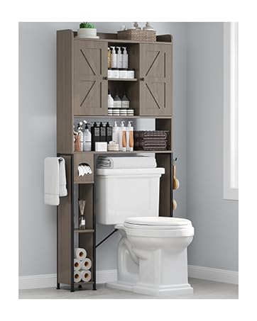 bathroom storage cabinet over toilet