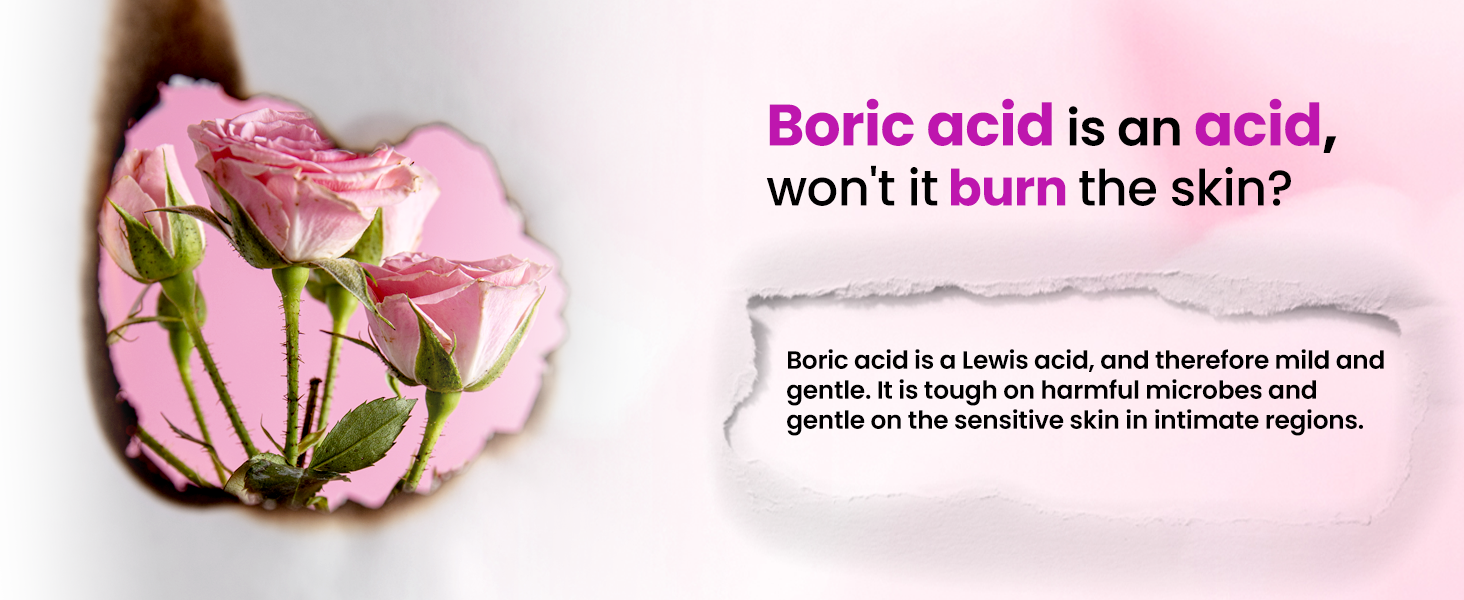 Boric Acid + Aloe vera