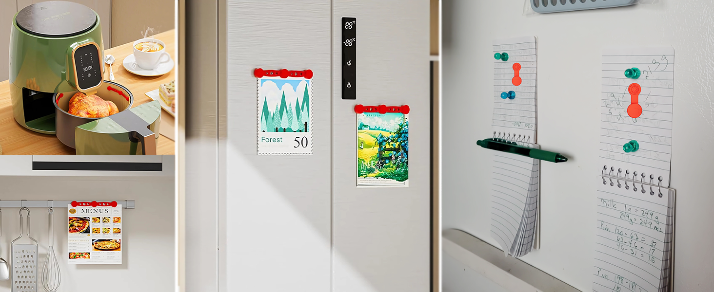 Air Fryer Magnet Silicone Buckle