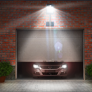 Solar Lights for Garage,Driveway,Parking Lot