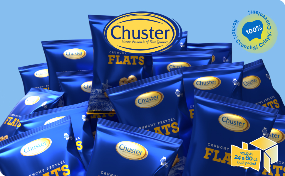 Chuster Grab & Go Pretzels Snack Packs OldFashioned