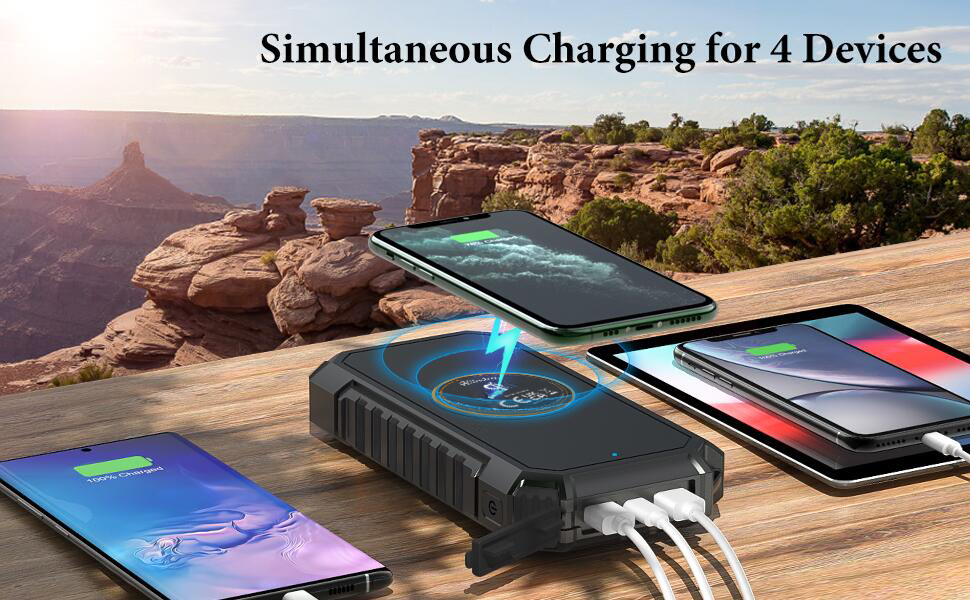 Charge 4 devices at the same time