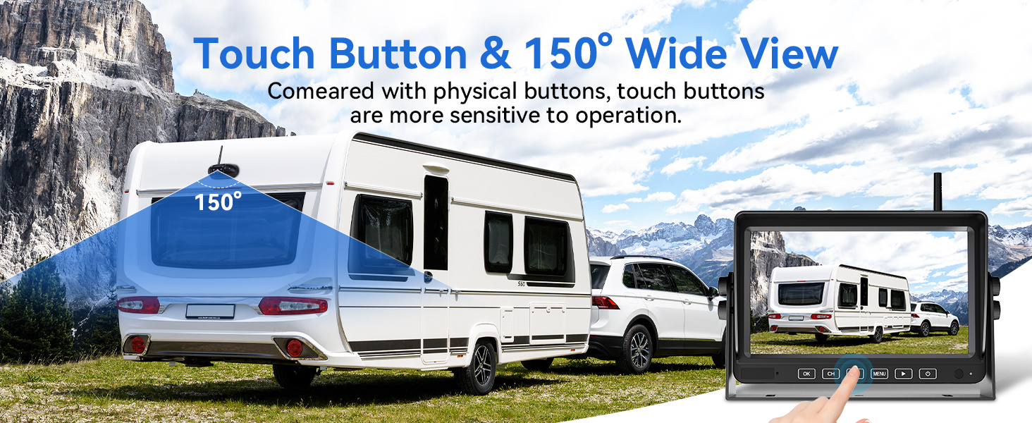 wireless rv backup camera