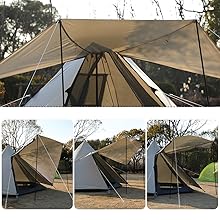 Amazon.co.jp: Soomloom 3-4人用テント Pristine S ワンポール