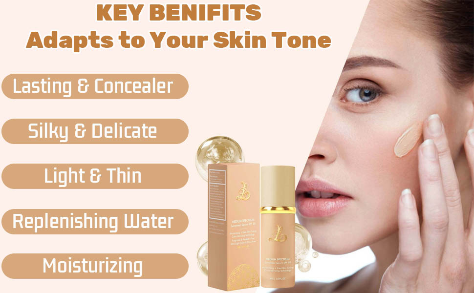 rise luxus,rise luxus ultrablend 4 in 1 foundation,rise luxus color changing foundation