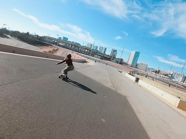 MEEPO MINI5 electric skateboard riding