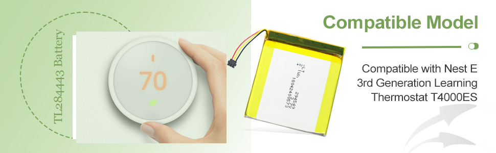 Battery for Nest Thermostat 3rd Generation