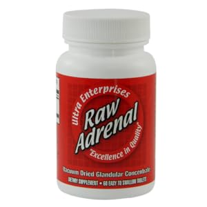 bottle of adrenal glandular support.