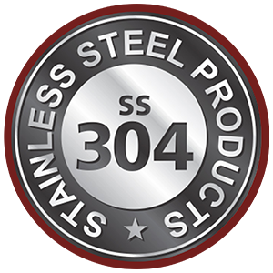 This K45WW wire whip is fully made of high-quality 100% stainless steel material
