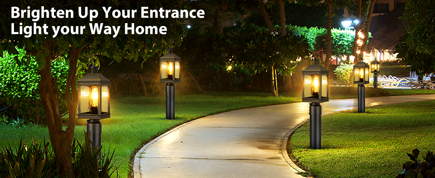 outdoor post lights