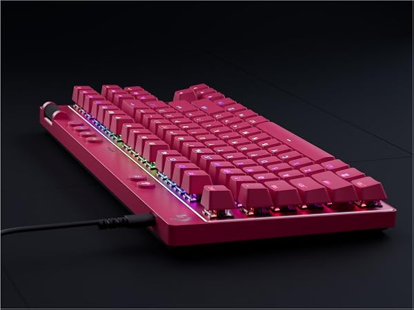 Logitech PRO X TKL LIGHTSPEED ピンク Logitech G Pro X TKL LIGHTSPEED Gaming Keyboard - LanOC Reviews