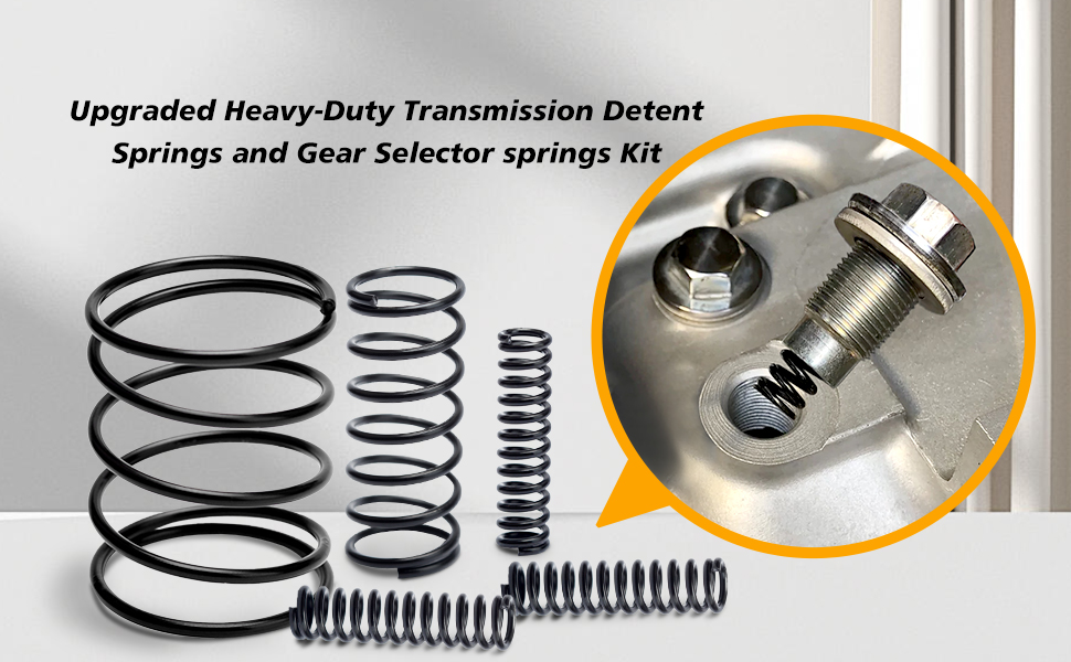 Upgraded HeavyDuty Transmission Detent Springs and Heavy