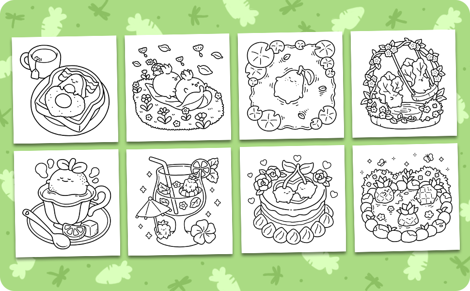 veggies coloring books, bold easy coloring books, stress relief colouring books