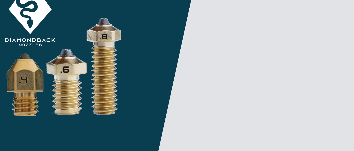 Diamondback Nozzles – MK8 Compatible – Polycrystalline Solid Diamond Tip 3D Printer Nozzles, Improved Extrusion, Any Filament, Long Life, Wear Resistant, Layer Adhesion, USA Made (0.6mm) 9 05780942 060c 45f4 b38e bf4bb4c7292b. CR0,0,1464,625 PT0 SX1464 V1