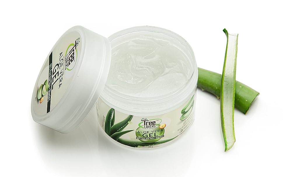 TREE LOVERS 99 Pure Aloe Vera Gel With Vitamin E For All Skin & Hair