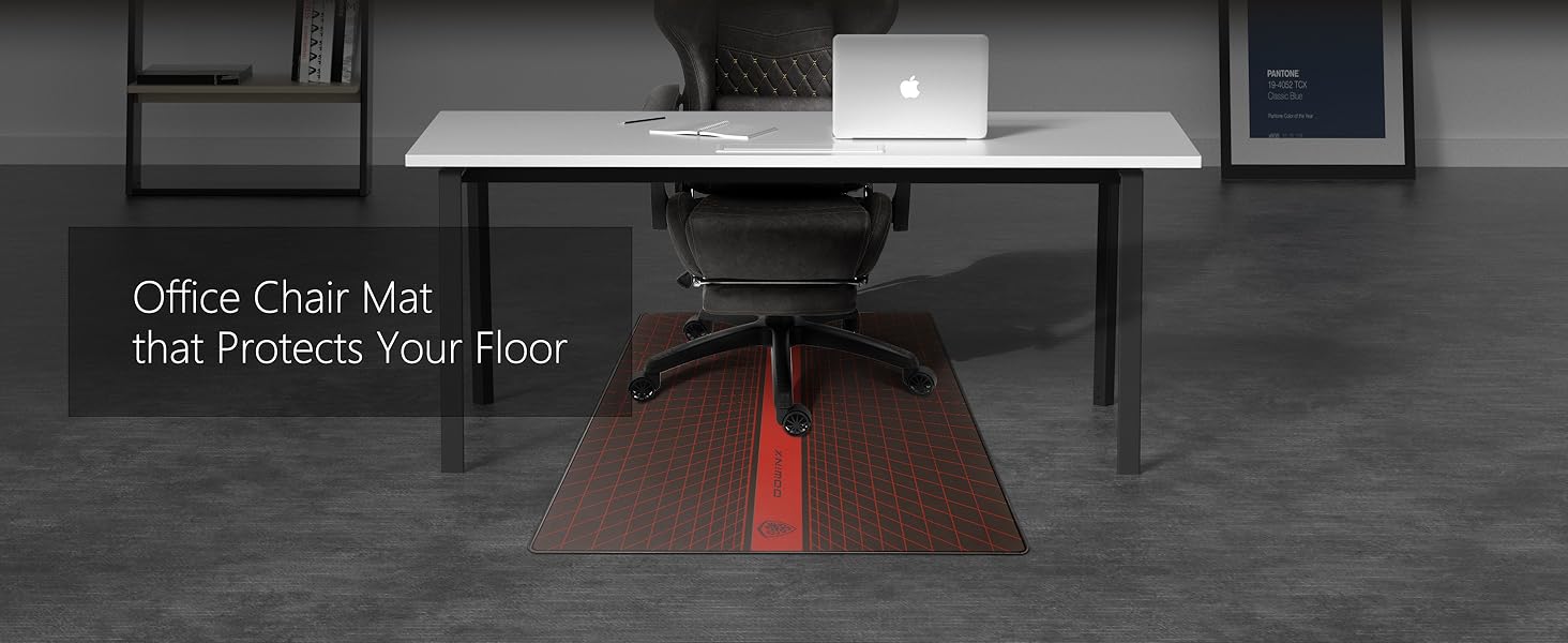 Dowinx Office Chair Mat for Hardwood Floor, Computer