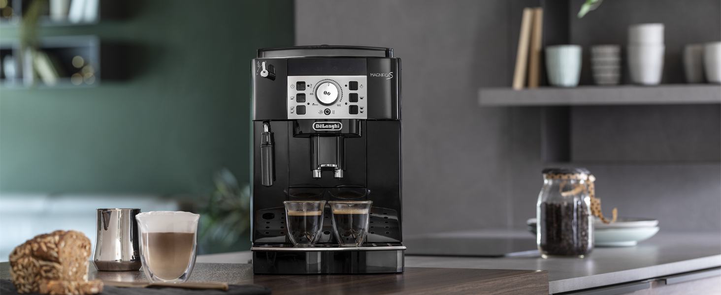 De'Longhi Magnifica S, Fully Automatic Coffee Machine, Black