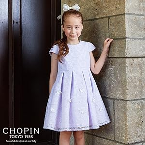【CHOPIN 】フラワーパステルレースアンサンブル　115cm CHOPIN フォーマル 発表会 卒園式 入学式 「WEB限定」フラワー