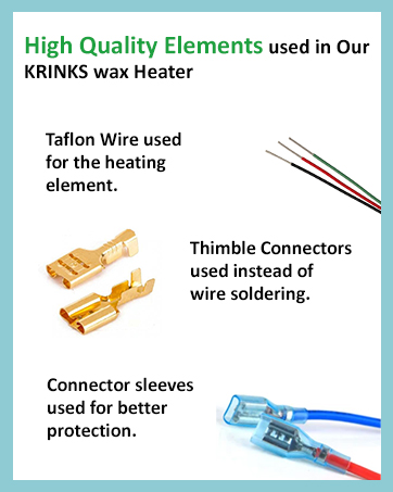 KRINKS wax heater for waxing