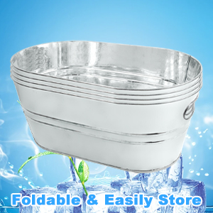 4 Gallon Galvanized Bucket