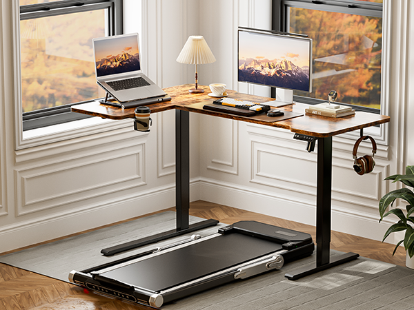 Amazon.com: Acrolix 59 Inch L Shaped Standing Desk