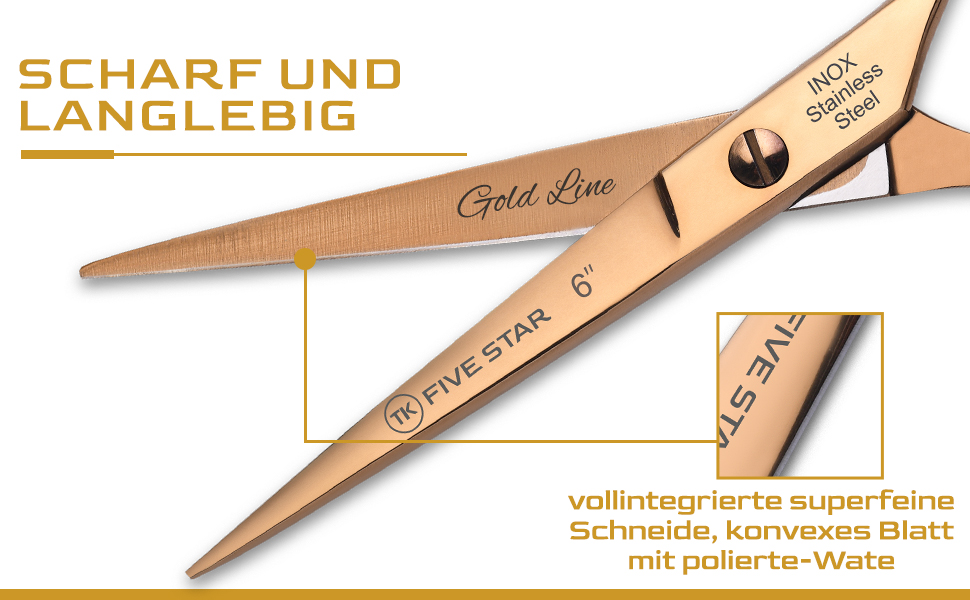 Scharf und langlebig 