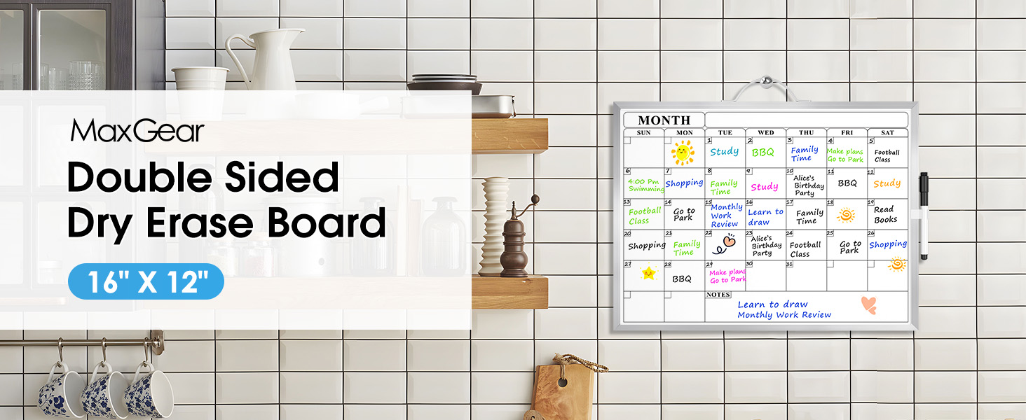 Monthly Calendar Board