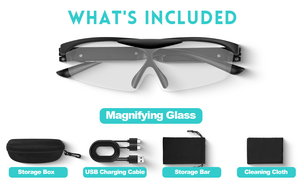 Magnifying Glasses with Light