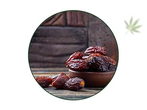 Hampa Ganja Protein Bar 50 G | Mixed berries taste | 10G plant protein | No whey, vegetarian friendly. No pair of sugar, sweet with dates. Snack anytime with adesteine protein. Pack of 3 Dates