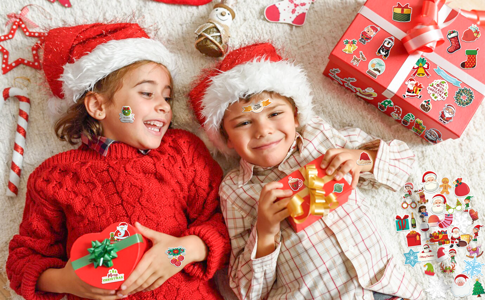 christmas stickers for kids