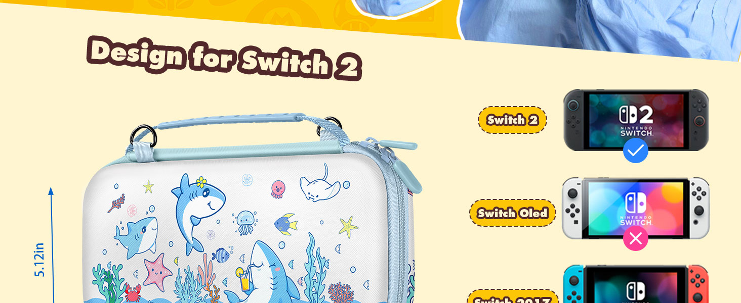 Gurgitat 6in1 Kits Accessories Bundle for Nintendo Switch 2 2025