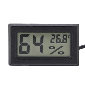 LCD Digital Temperature Humidity Meter Backlight Home Indoor Electronic Hygrometer Thermometer