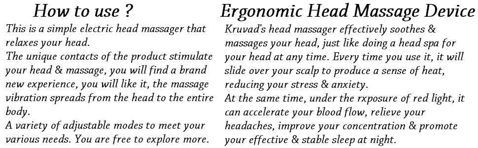head massager