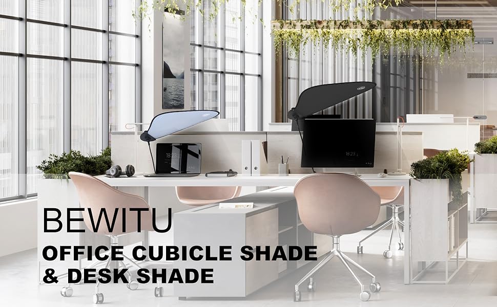 BEWITU Office Cubicle Shade Desk Shade 