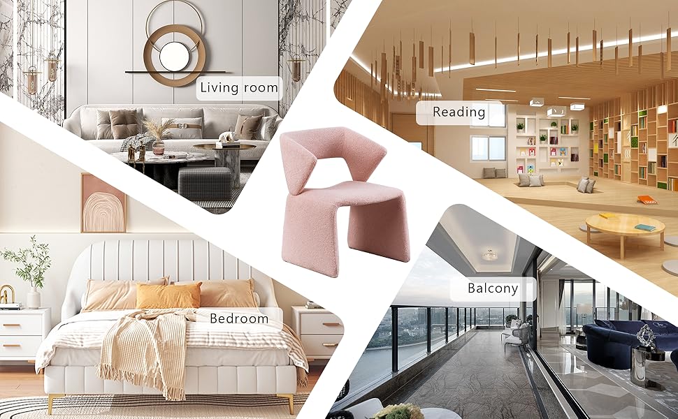 accent sherpa living room chairs mid century comfy cozy comfortable side chair adults