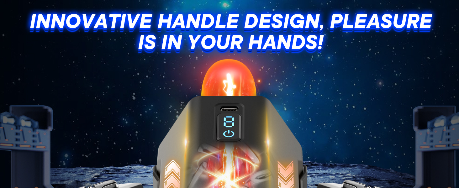 INNOVATIVE HANDLE DESIGN
