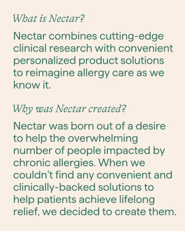 Nectar Story and Q&A