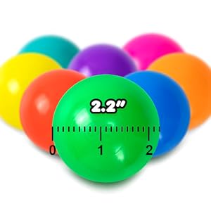 Ball Pit Balls 100 Count 8 Colors