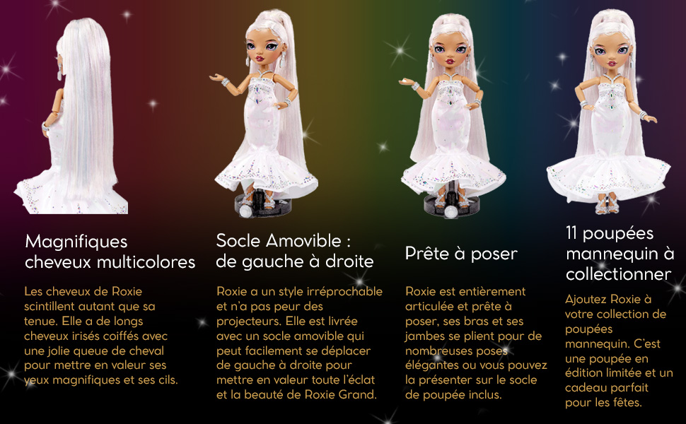 Rainbow High Holiday Edition Poupée Mannequin Collection 2022 Roxie