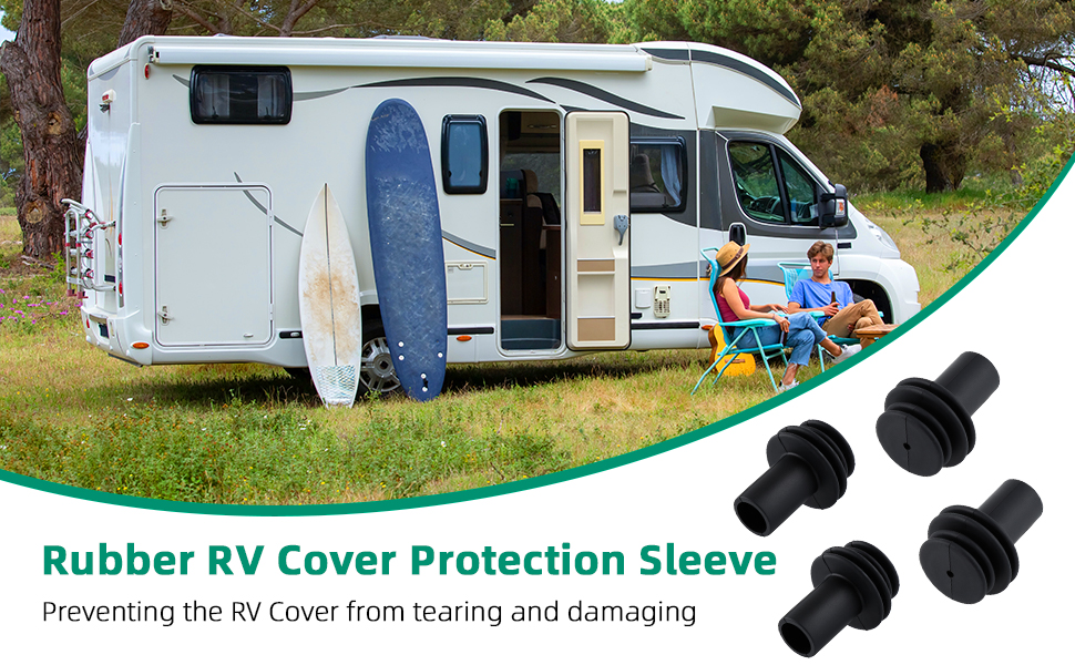 BSRTOP RV Cover Protector Gutter Spout Sleeve Camper Rain