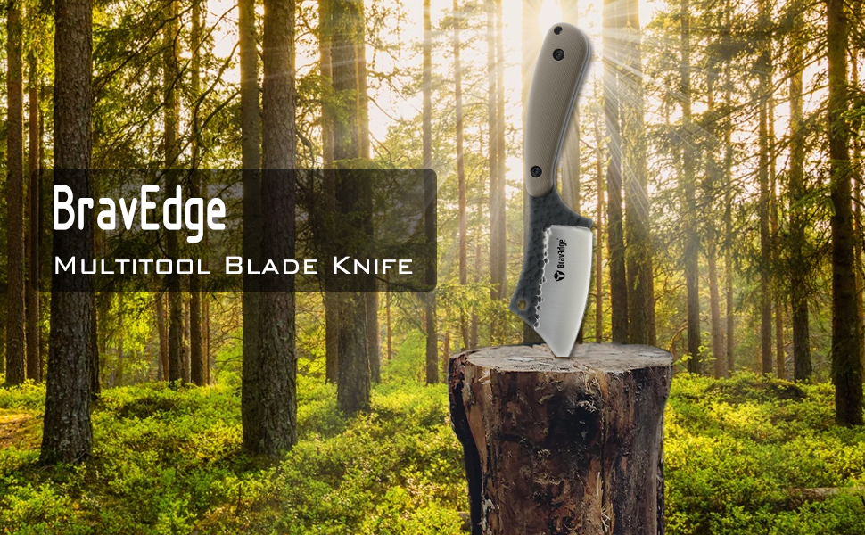 Tactical Everyday Carry Pocket Knife Fixed Blade Knife EDC